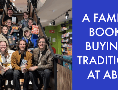 Family tradition: buying books at the ABC